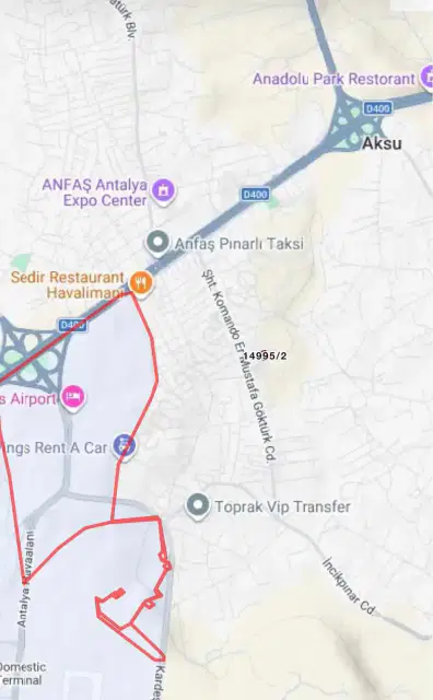 Aksu Güzelyurt'da Ticari İmarlı Arsa — görsel 10