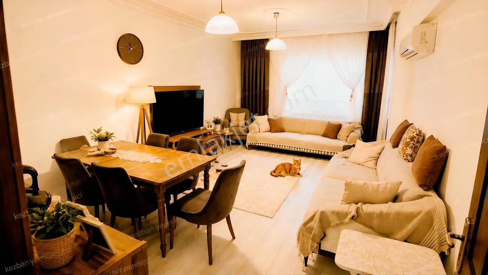 Siteler Mahallesinde 3 Cephe 3 Balkon 120 M² 8. Kat 3+1 — görsel 1