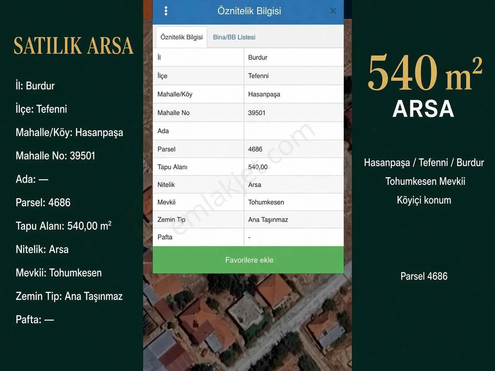 Tarla Fiyatına Köyiçi Arsa | Hasanpaşa | Gölete Yakın |540 M² — görsel 2