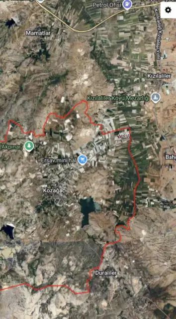 Korkuteli Kozağacında Seralı 9.903 M² Satılık Tarla — görsel 7