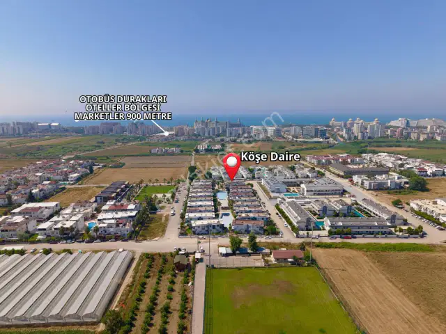 Oteller Bölgesi Site İçi Eşyalı Kiralık 1+1 Daire — görsel 24