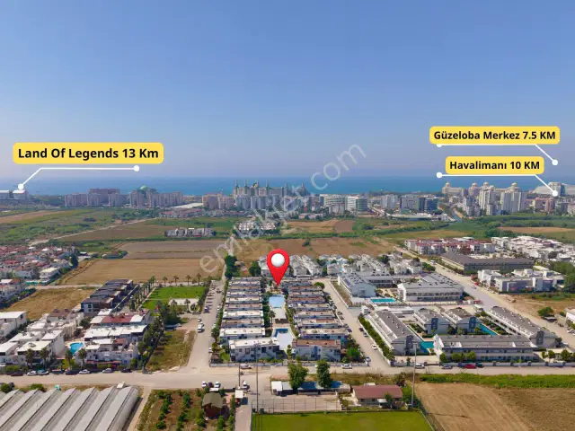 Oteller Bölgesi Site İçi Eşyalı Kiralık 1+1 Daire — görsel 26