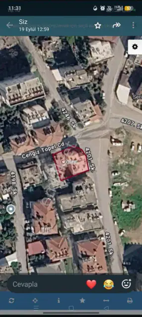 Serik/akçaalan Mh| Satılık/ İçinde Komple Bina Olan Arsa. — görsel 12