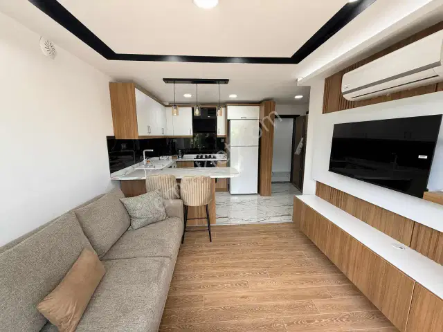 Bahçe Kullanımlı 1+1 Eşyalı Kiralık — görsel 18