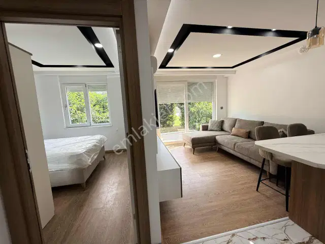 Bahçe Kullanımlı 1+1 Eşyalı Kiralık — görsel 30