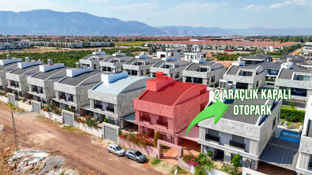 DÖŞEMEALTI ALTINKALE'DE ÖZEL HAVUZLU 6+1 MÜSTAKİL VİLLA — görsel 5
